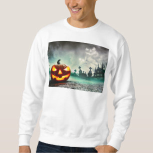 Sudadera La calabaza de Halloween luminosa de SlipperyJoe w