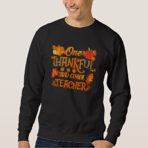 Sudadera La Calabaza De Maestros De 3er Grado De Agradecimi