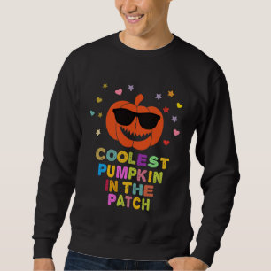 Sudadera La Calabaza Más Genial Del Parche De Halloween Niñ