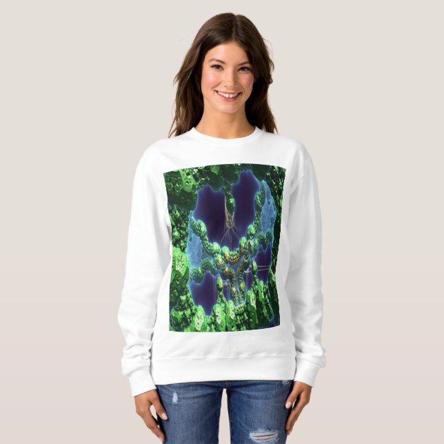 Sudadera La camiseta básica de las mujeres (Anverso completo)