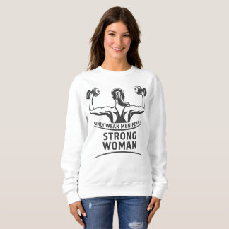 Sudadera La camiseta básica de las mujeres fuertes de la