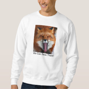 Sudadera La camiseta básica de los hombres felices del Fox