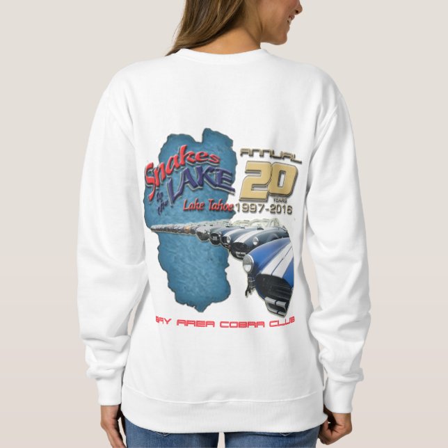 Sudadera La camiseta de 2016 mujeres de las serpientes (Reverso)