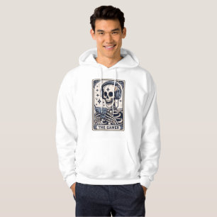 Sudadera La Camiseta de la Carta de Tarot del Esqueleto Gam