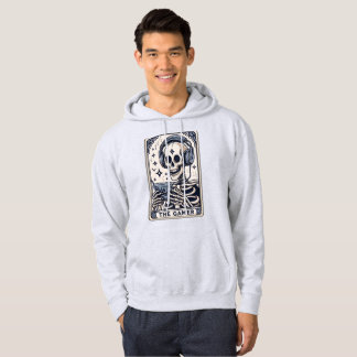 Sudadera La Camiseta de la Carta de Tarot del Esqueleto Gam