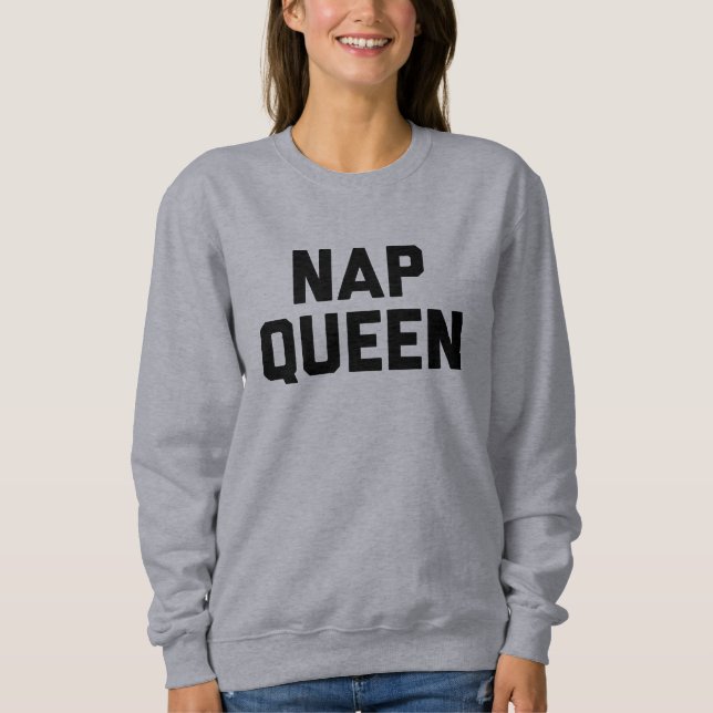 Sudadera La camiseta de las mujeres de la reina de la (Anverso)