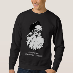 Sudadera La camiseta de los hombres de las Felices Navidad