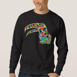 Sudadera La camiseta de los hombres del diseño de Toucan
