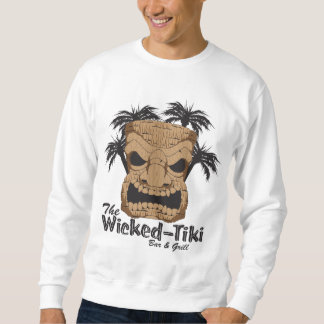 Sudadera La camiseta de Tiki de los hombres traviesos de la