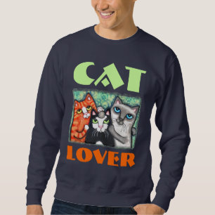Sudadera La camiseta del amante del gato
