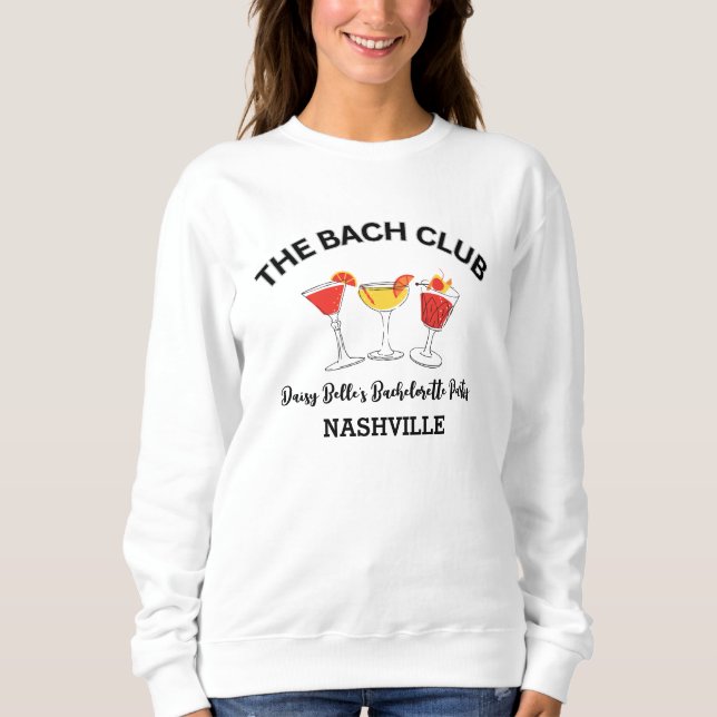 Sudadera La camiseta del club de Bach (Anverso)