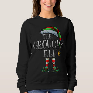 Sudadera La Camiseta del Elfo Gruñón Coincidente Navidad Fa