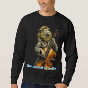 Sudadera la camiseta del sonido del chelo