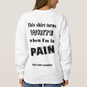 Sudadera La camiseta se vuelve blanca...RSD/CRPS