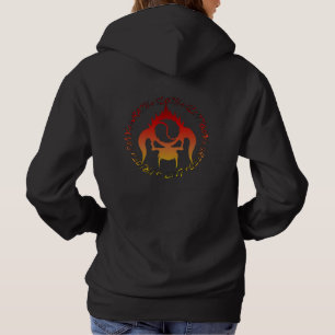 Sudadera La capucha de la mujer con siete pecados mortales