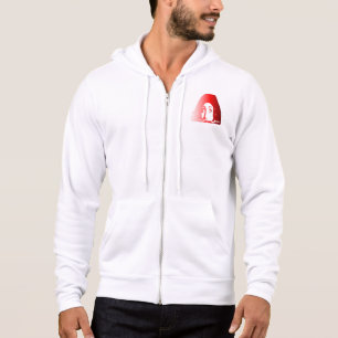 Sudadera La cara de una persona mirando desde debajo de un