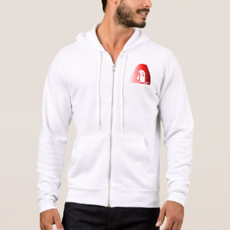 Sudadera La cara de una persona mirando desde debajo de un