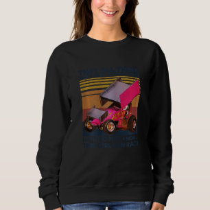 Sudadera La Carreras de la pista sucia de las mujeres es un