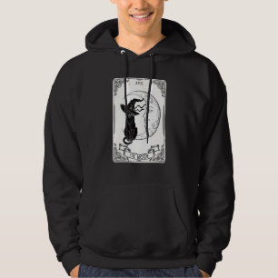 Sudadera La carta de la luna Tarot espeluznante Crescen de