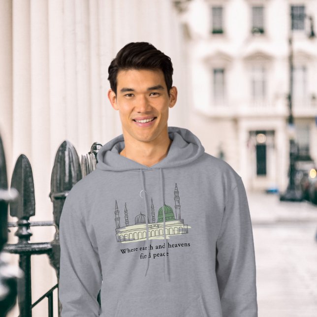 Sudadera La casa de la mezquita del profeta: Elegante y pac (Subido por el creador)