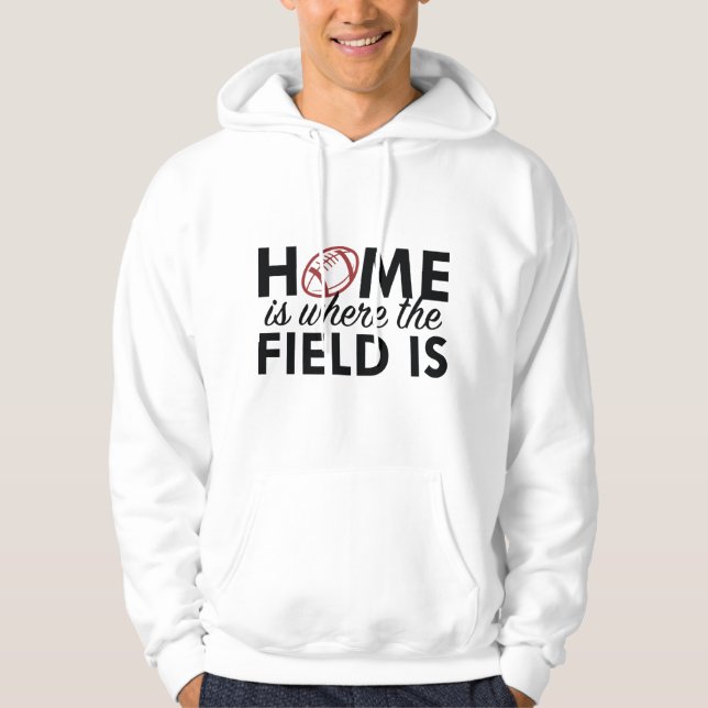 Sudadera La Casa Es Donde Está El Campo (Anverso)