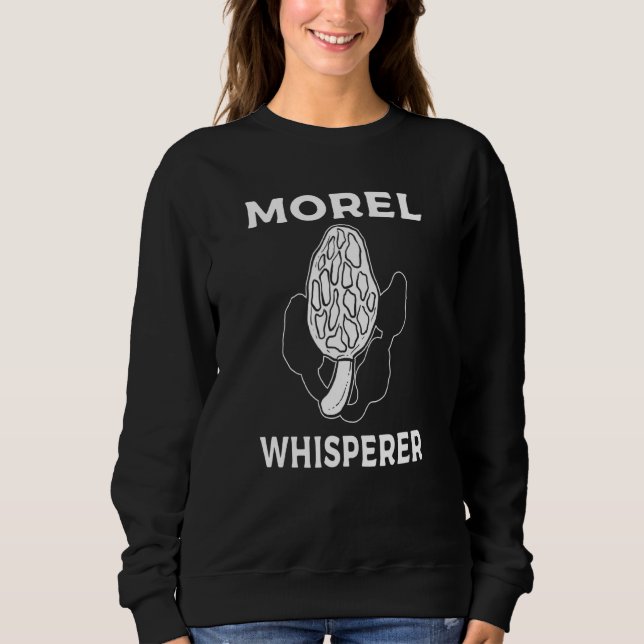 Sudadera La caza de hongos de Morel Whisperer (Anverso)