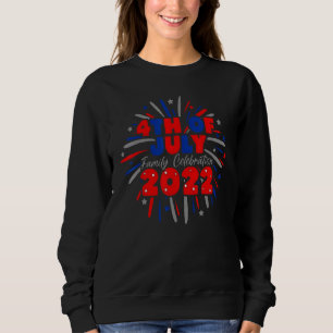 Sudadera La celebración de la familia Patriotic America el 