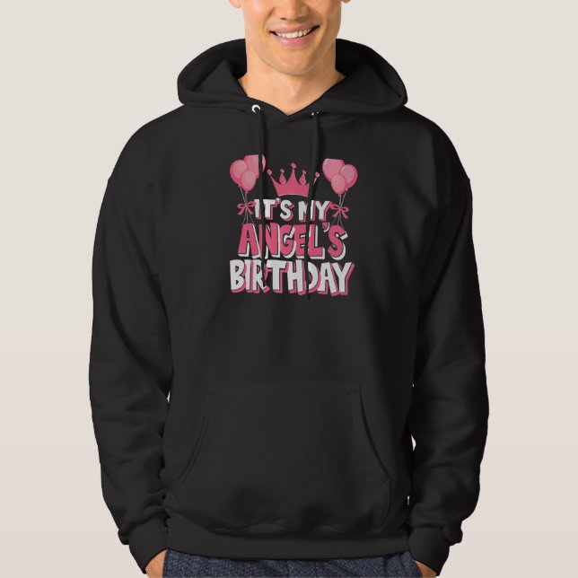 Sudadera La celebración del cumpleaños de mi ángel (Anverso)