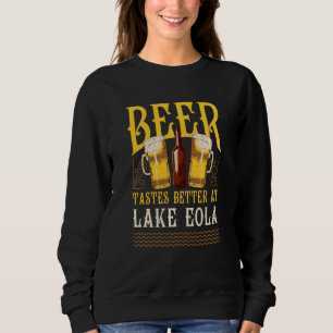 Sudadera La Cerveza Del Lago Eola Life Sabe Mejor En El Lag