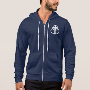 Sudadera La chaqueta de los hombres - logotipo y santos