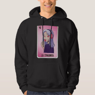 Sudadera La Chingonita Cartas de Bingo de Lóloga Mexicana