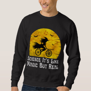 Sudadera la ciencia es como la magia pero real