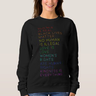 Sudadera La Ciencia Es Un Apoyo Real De Lgbt A La Amabilida