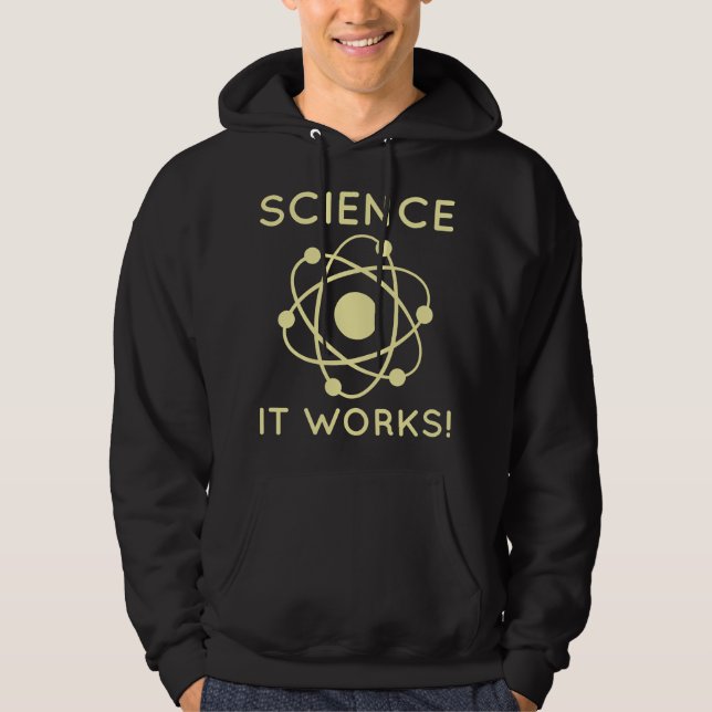 Sudadera ¡La Ciencia Funciona! (Anverso)