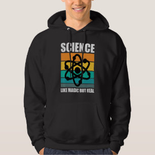 Sudadera La ciencia geolocaliza la ciencia como la magia pe