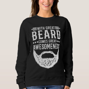 Sudadera La Cita De La Barba Con La Barba Grande Llega El G