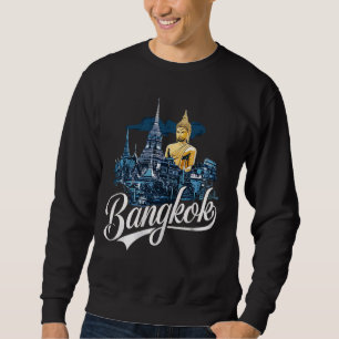 Sudadera La ciudad de Bangkok antigua Tailandia Asia Cultur