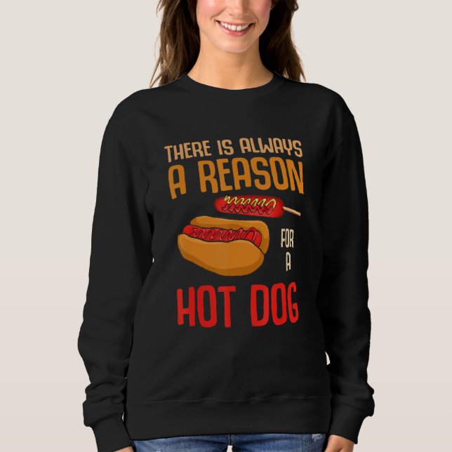 Sudadera La Comida Siempre Hay Una Razón Para Un Perro Cali (Anverso)