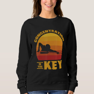 Sudadera La Concentración Es La Llave Pool Billar Snooker 1
