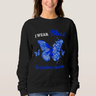 Sudadera La conciencia de Huntington que llevo mariposa azu