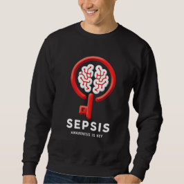 Sudadera La conciencia de la sepsis es un sudadero clave