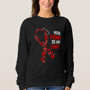 Sudadera La Conciencia De Los Niños Viste Rojo Su Lucha Es