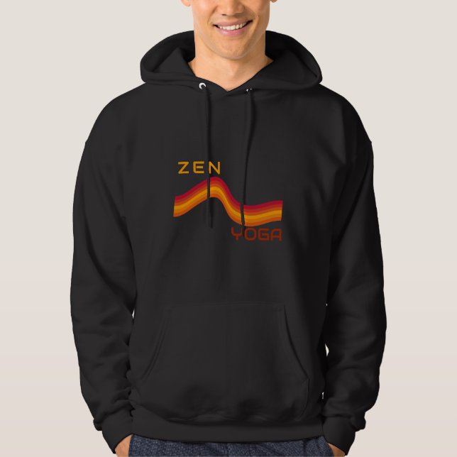 Sudadera La conciencia del yoga zen 11 (Anverso)