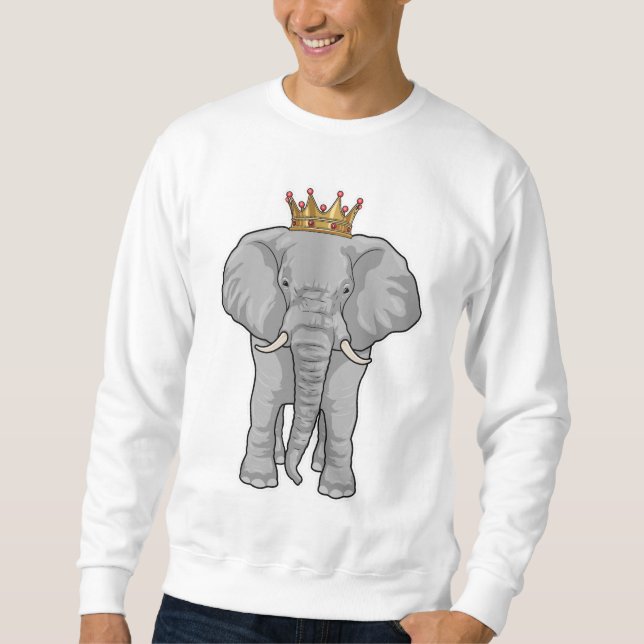 Sudadera La Corona del Rey del Elefante (Anverso)