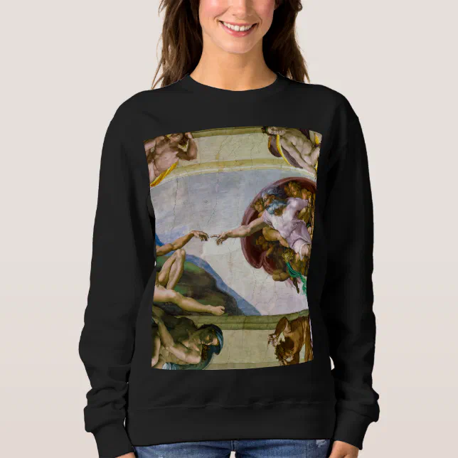 Sudadera La creaci n de Ad n por Miguel ngel Zazzle.es