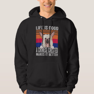 Sudadera La cresta china hace que tu vida sea buena cosecha