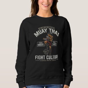 Sudadera La cultura de lucha de lucha de los luchadores de