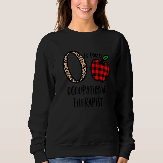 Sudadera La Cuta O Es Para La Terapia Ocupacional (Anverso)