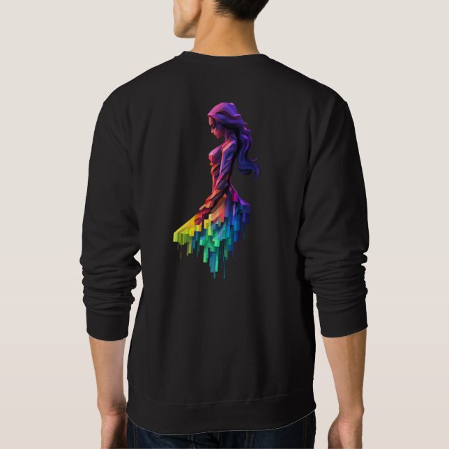 Sudadera La dama reflexiva (Reverso)