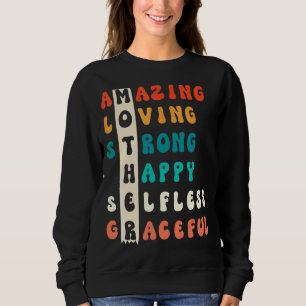 Sudadera La definición de madre de día asombrosa de amor